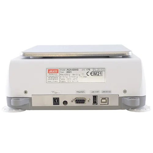 Balanza de Precisión ACA atrás