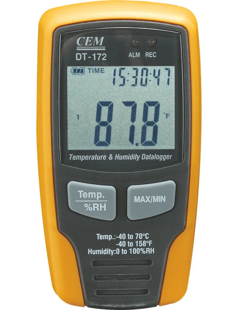Termohigrómetro Datalogger DT-172