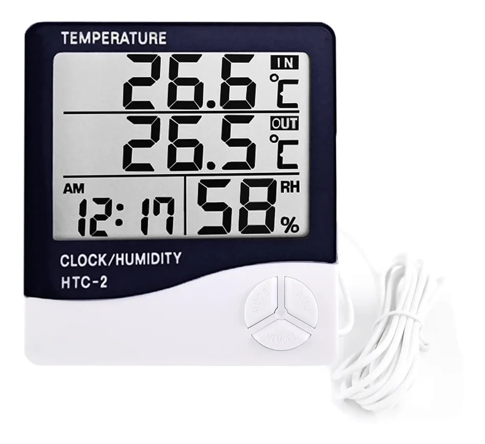 Termohigrómetro Digital HTC-2