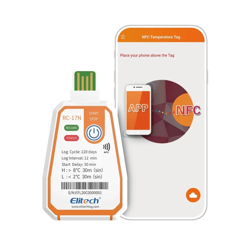 Datalogger USB de Temperatura RC-17N